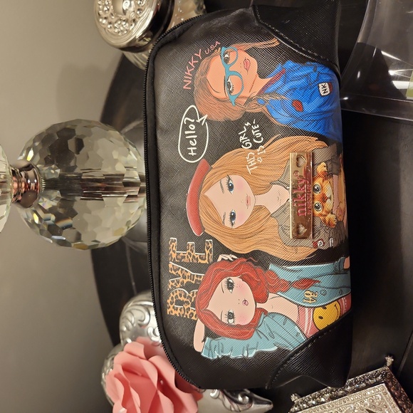 NICOLE LEE Nikky Cosmetic/Toiletry Pouch Gift Set NWT - Picture 2 of 14